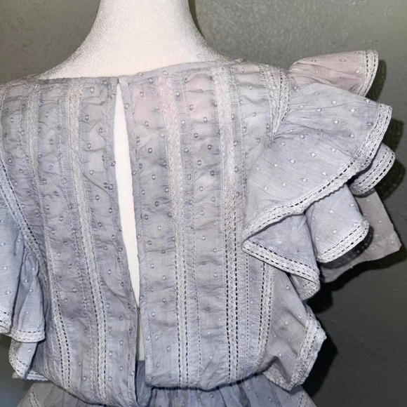 Loveshackfancy Natasha Dress Washed‎ Denim Size Small - Picture 4 of 6